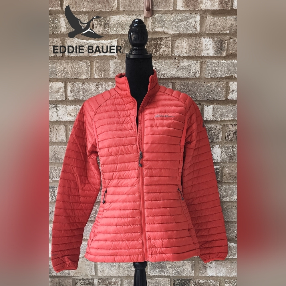 Eddie Bauer FIRSTASCENT MicroTherm Down Insulated Puffer Jacket/Coat Woman's Med